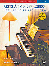 Alfred's Adult All-In-One Course piano sheet music cover Thumbnail